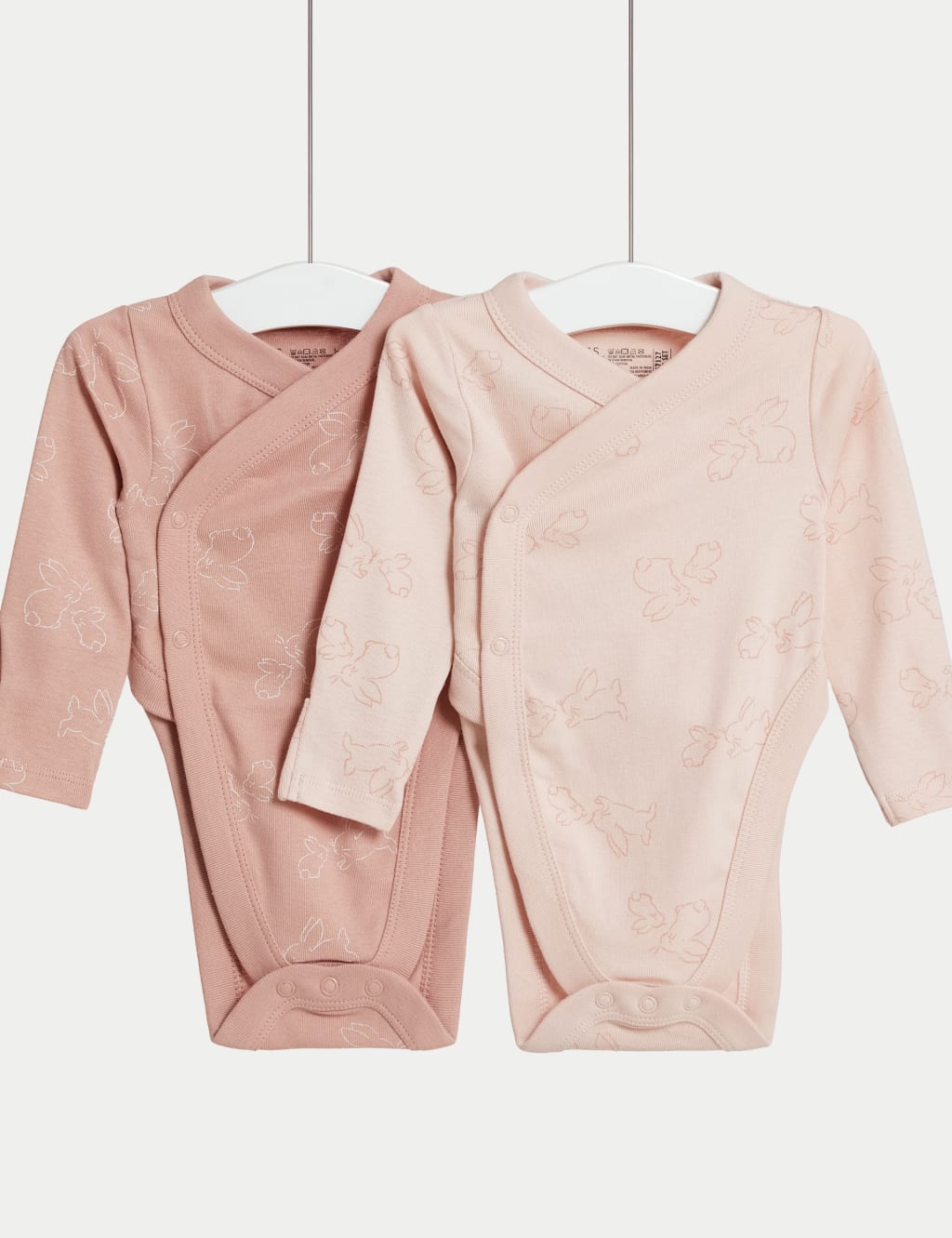 2pk Hip Dysplasia Pure Cotton Bodysuits (7lbs-1 Yrs)
