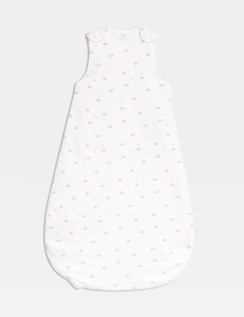Pure Cotton 2.5 Tog Sleeping Bag (0-36 Mths)