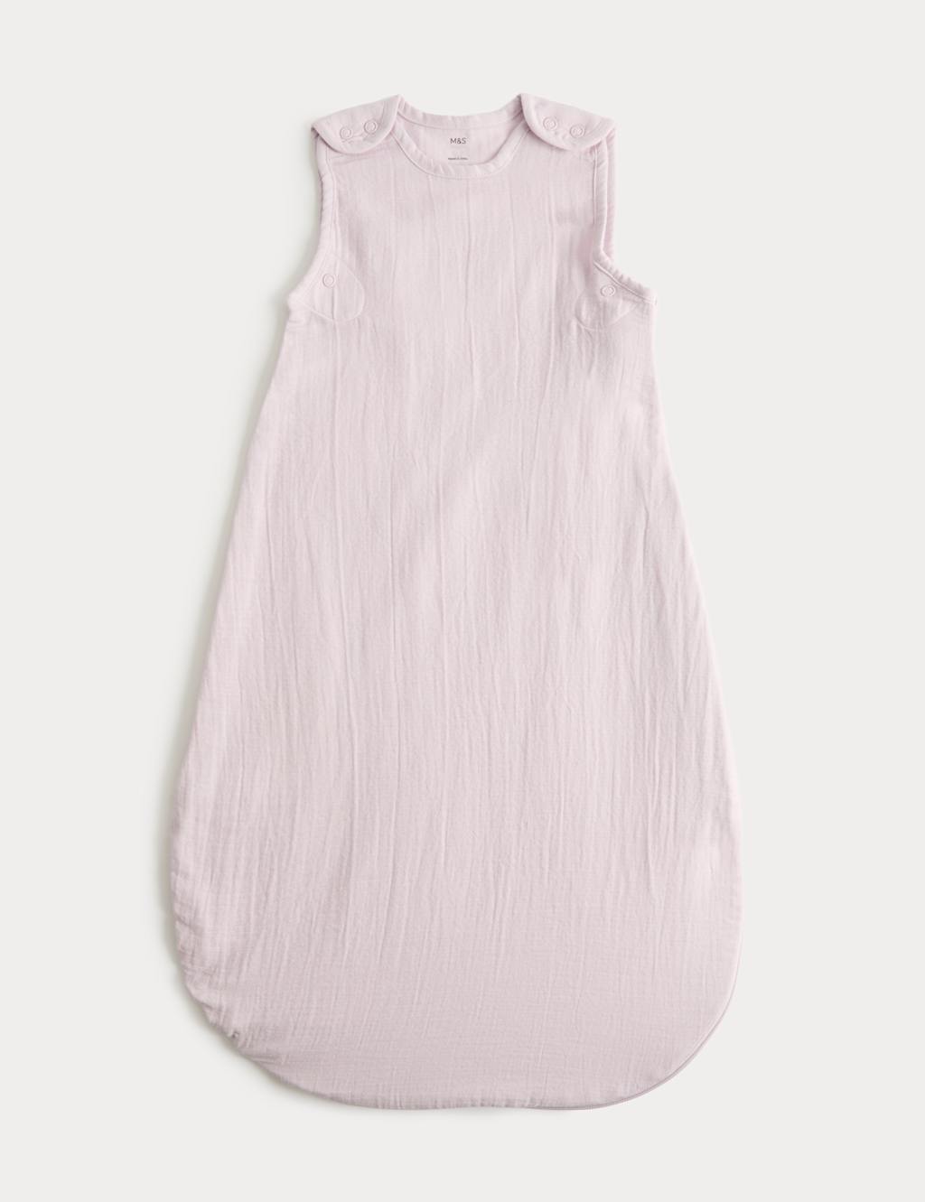 M&S 0.5 Tog Sleeping Bag (0-3 Yrs) Lilac