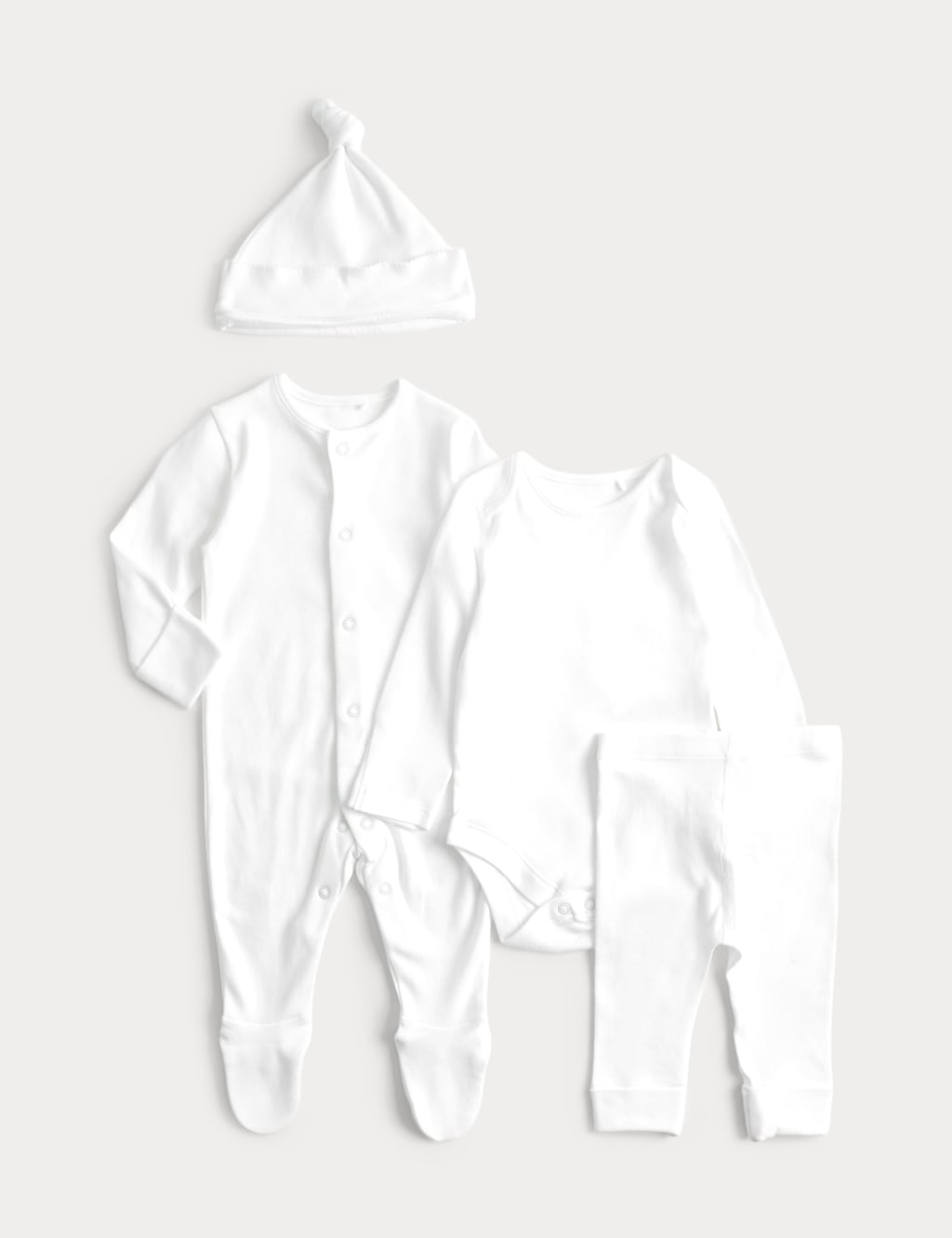 M&S Kids 4 Piece DreamSkin Bundle Set (7lbs-3 Yrs) - 12-18 Months - White