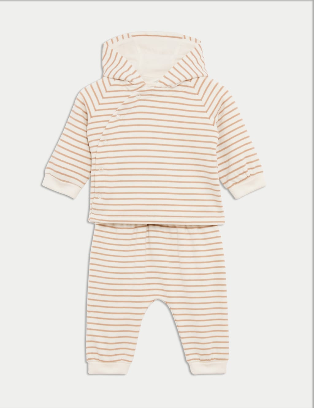 3pc Cotton Rich Stripe Outfit (0-12 Mths)