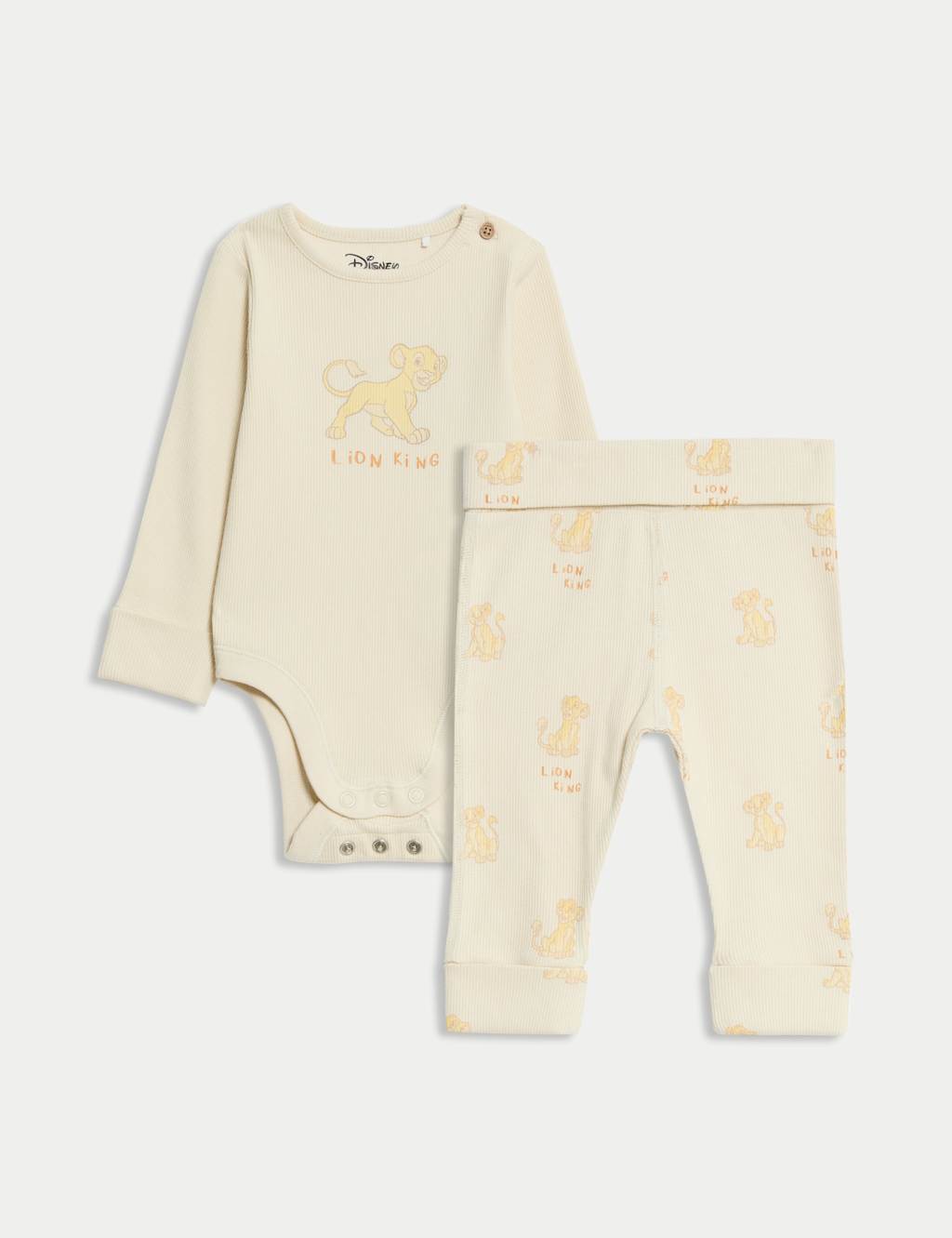2pc Cotton Rich Lion King™ Bodysuit Outfit (7lbs-1 Yrs)