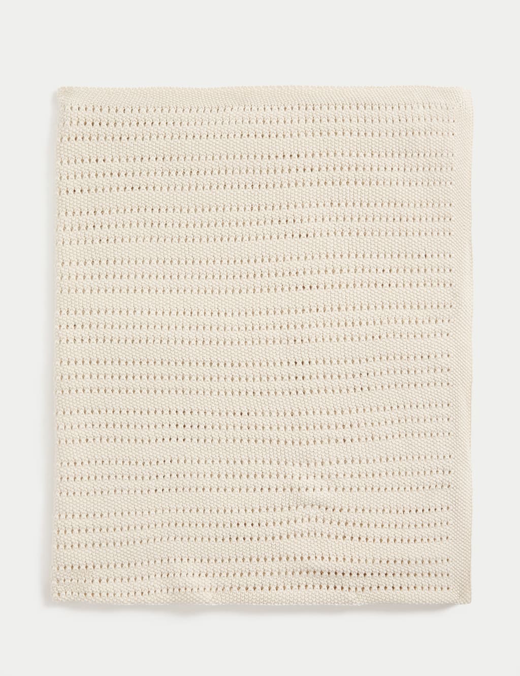 Pure Cotton Pointelle Shawl