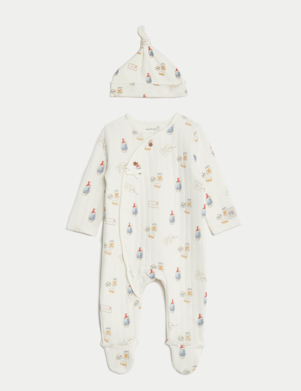 2pc Cotton Rich Paddington™ Sleepsuit Set (7lbs - 1 Yrs)