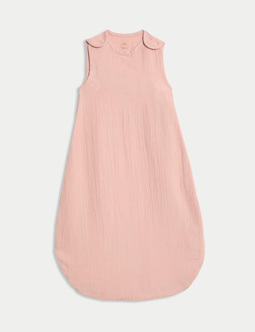 Pure Cotton 0.5 Tog Sleeping Bag (0-3 Yrs)