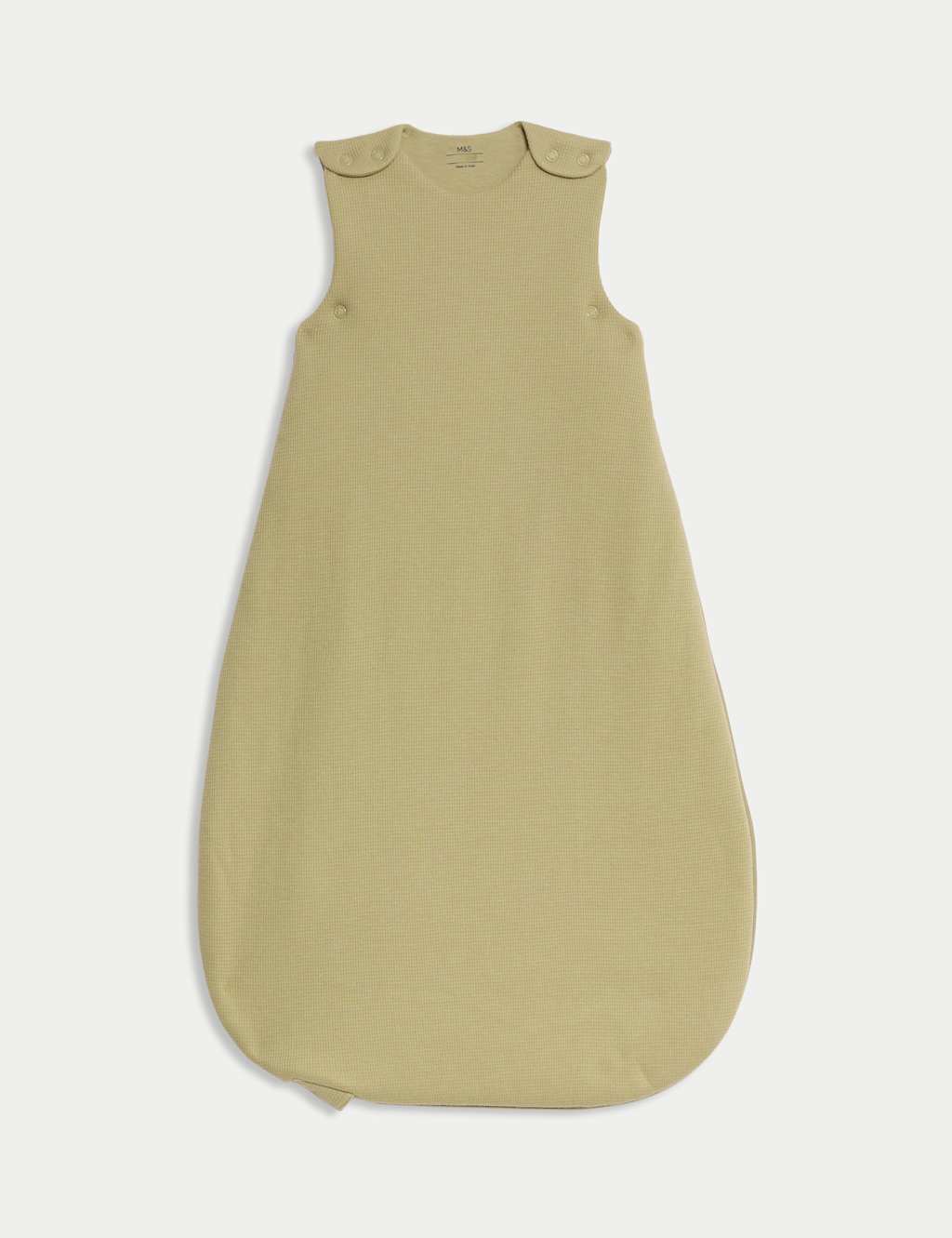 M&S Jersey 2.5 Tog Plain Sleeping Bag (0-36 Mths) Sand