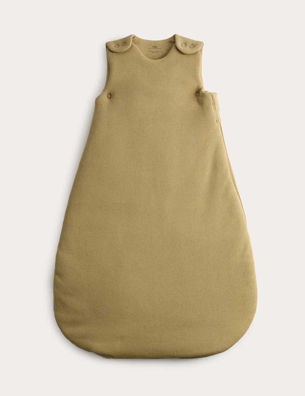 M&S Pure Cotton Plain 3.5 Tog Sleeping Bag (0-36 Mths) Sand