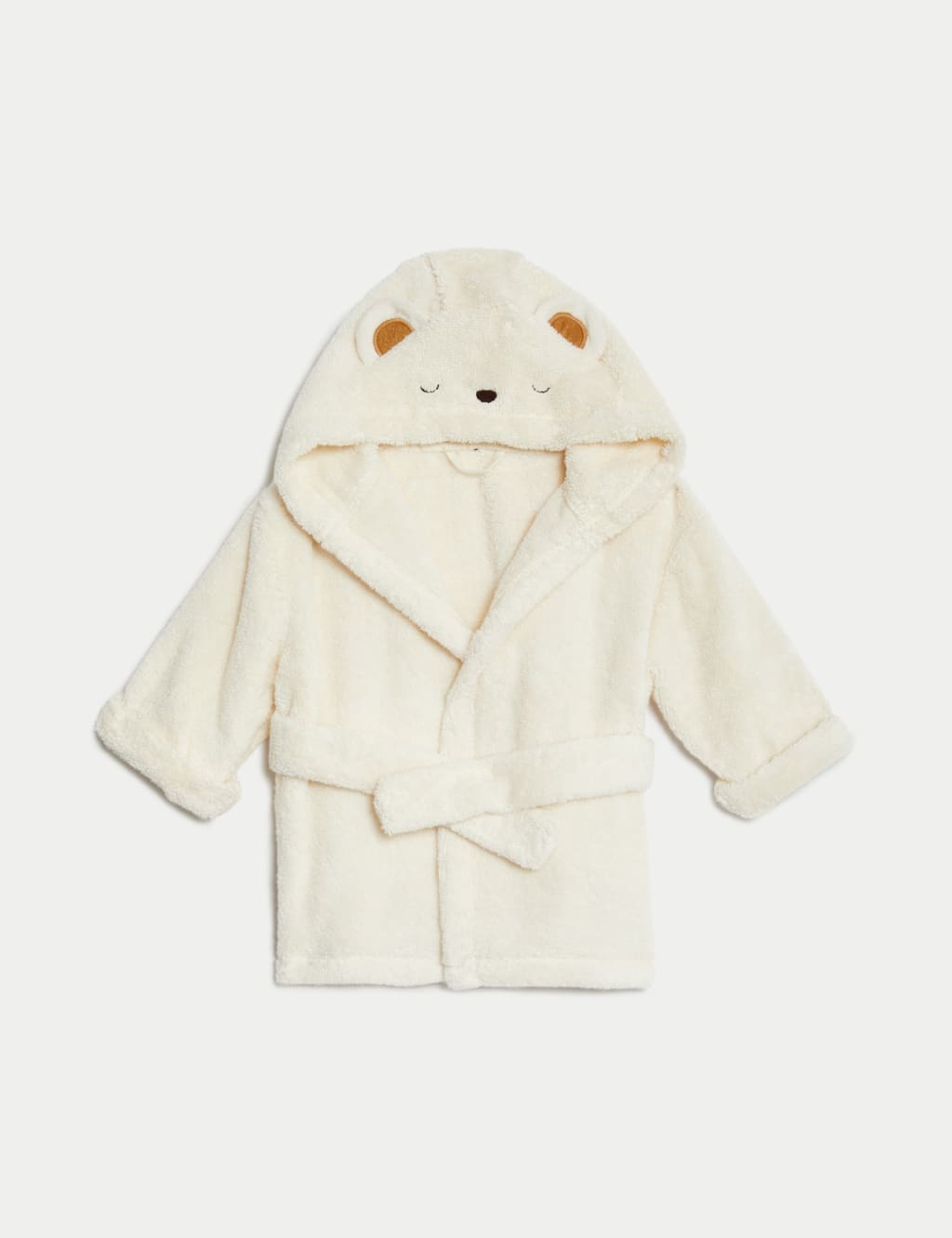 Pure Cotton Towelling Hooded Robe (0-3 Yrs)