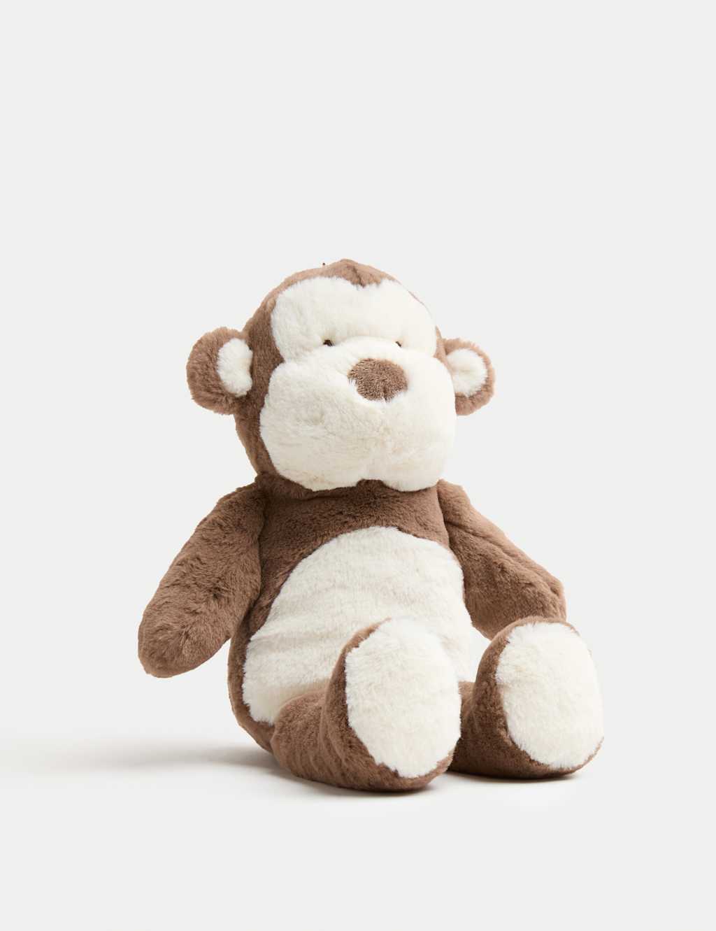 M&S Plush Monkey Toy (0+ Mths) Brown Mix