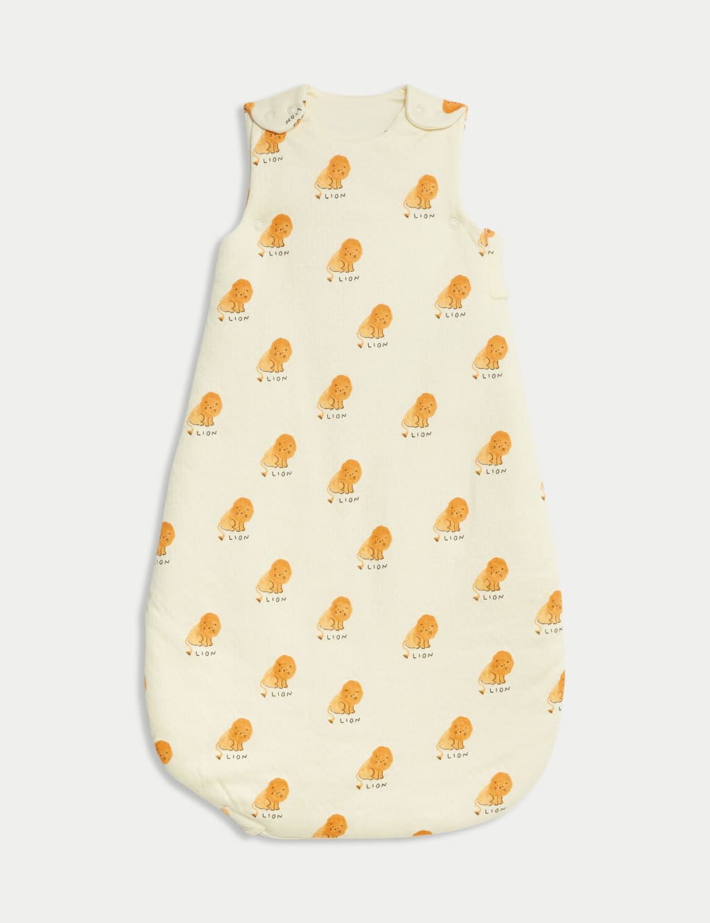 Pure Cotton Lion Print 3.5 Tog Sleeping Bag (0-3 Yrs)