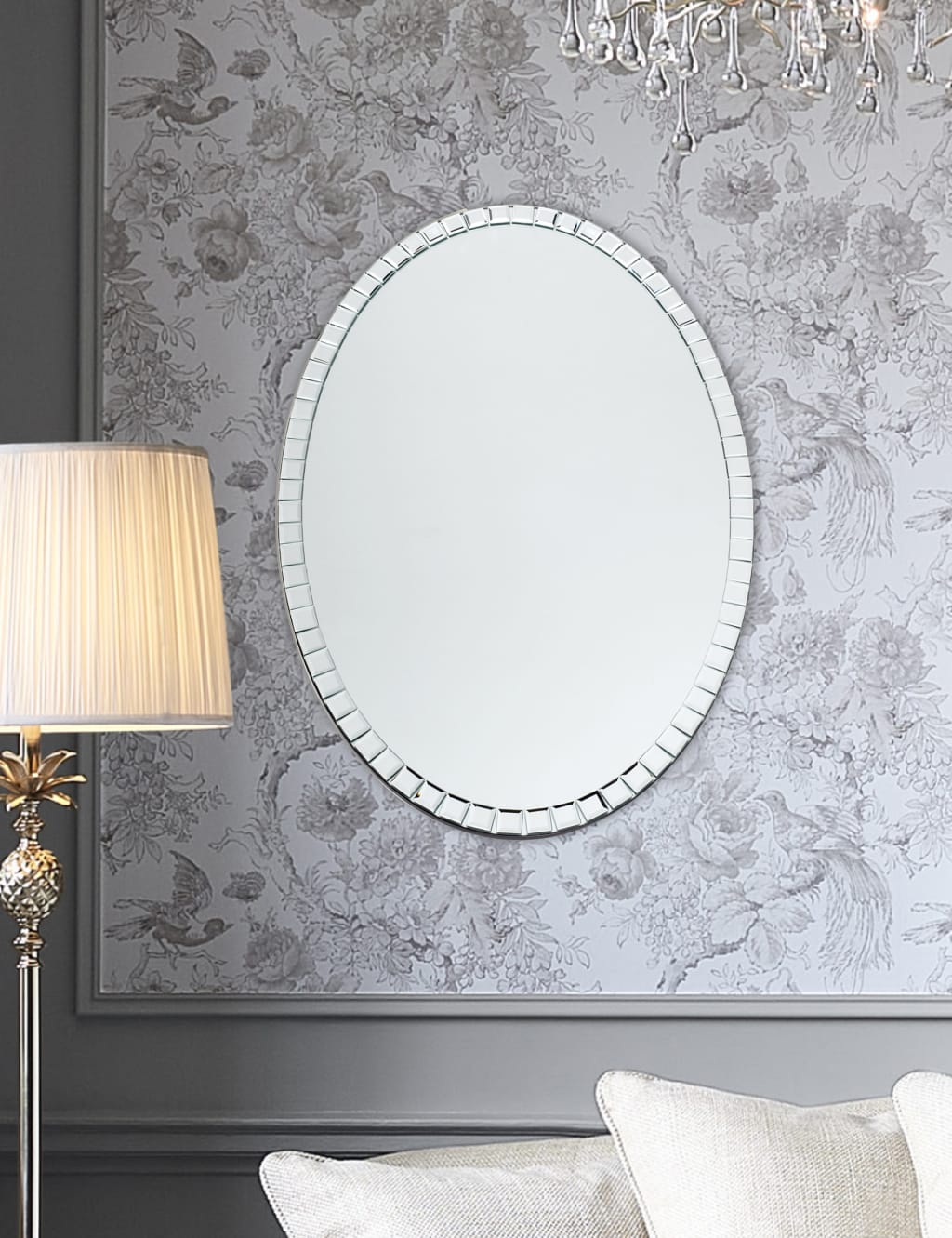Marcella Oval Wall Mirror