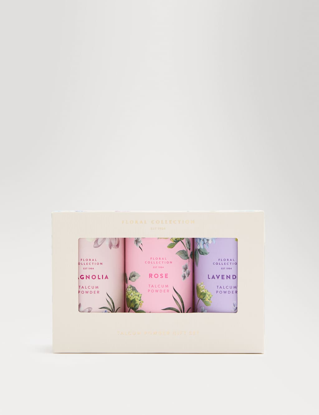 Floral Collection Talcum Powder Gift Set