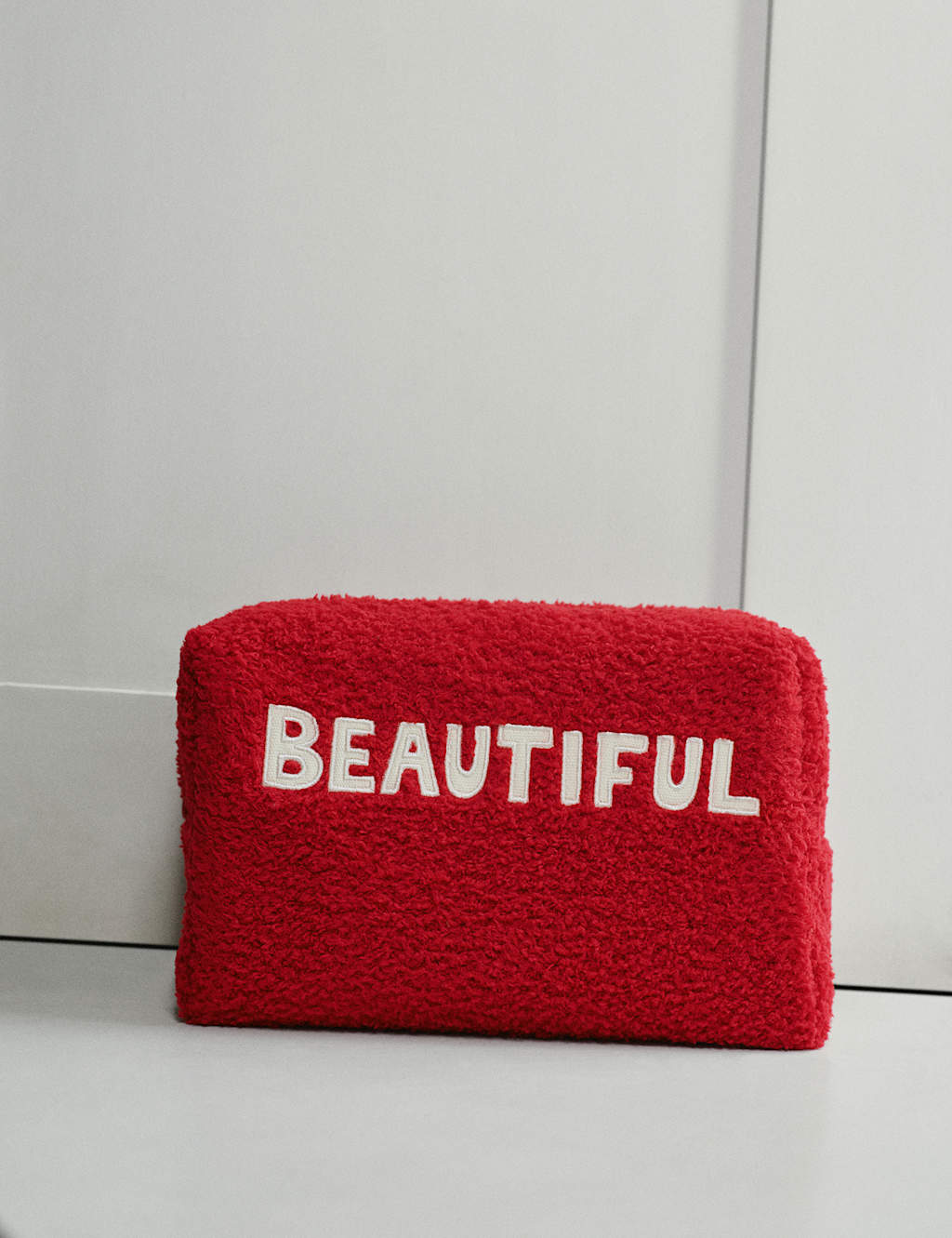M&S x Bella Freud Textured Toiletry Bag