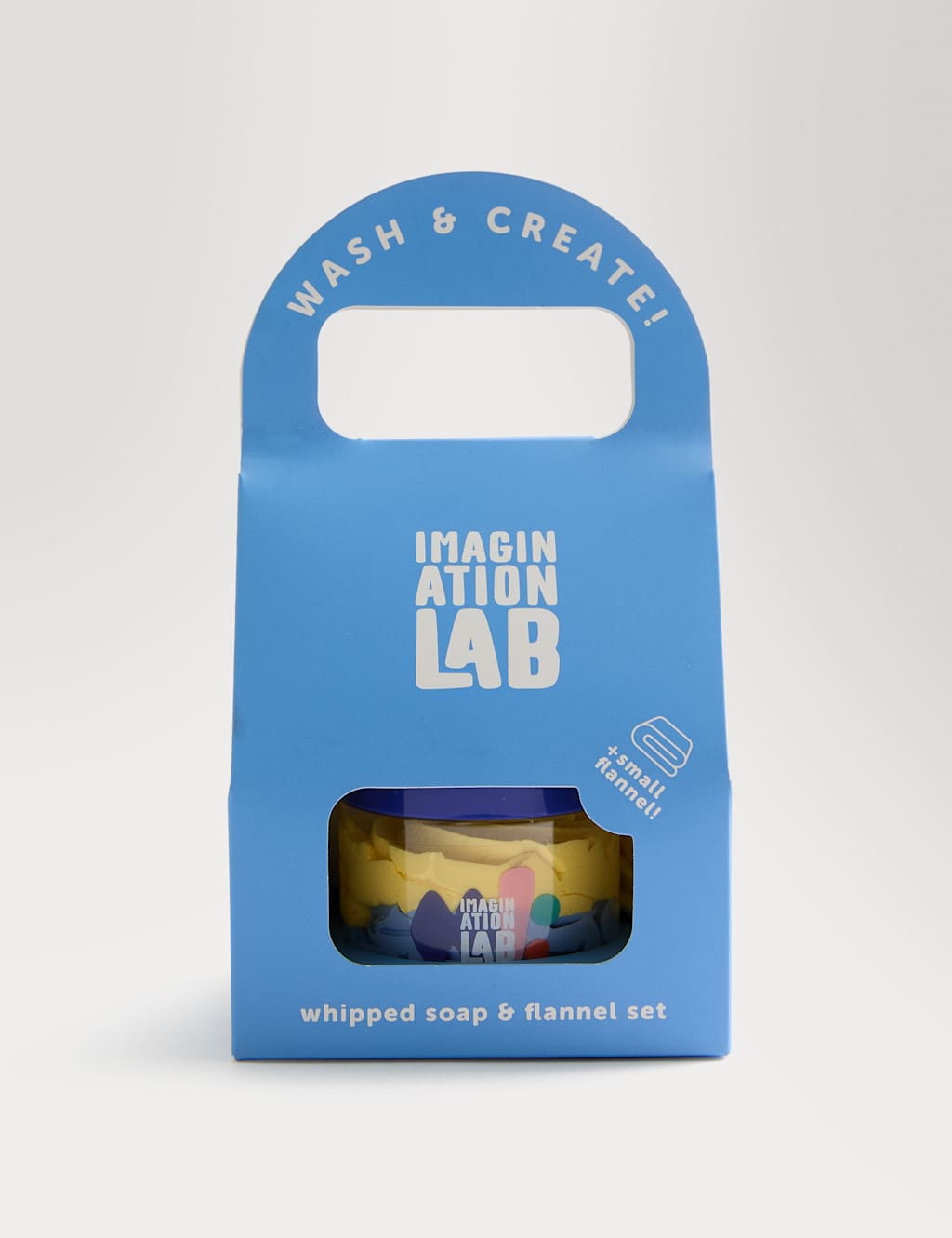 Imagination Labs Whipped Soap & Flannel Set