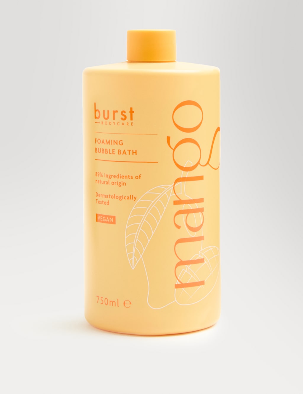Burst Bodycare Mango Bubble Bath