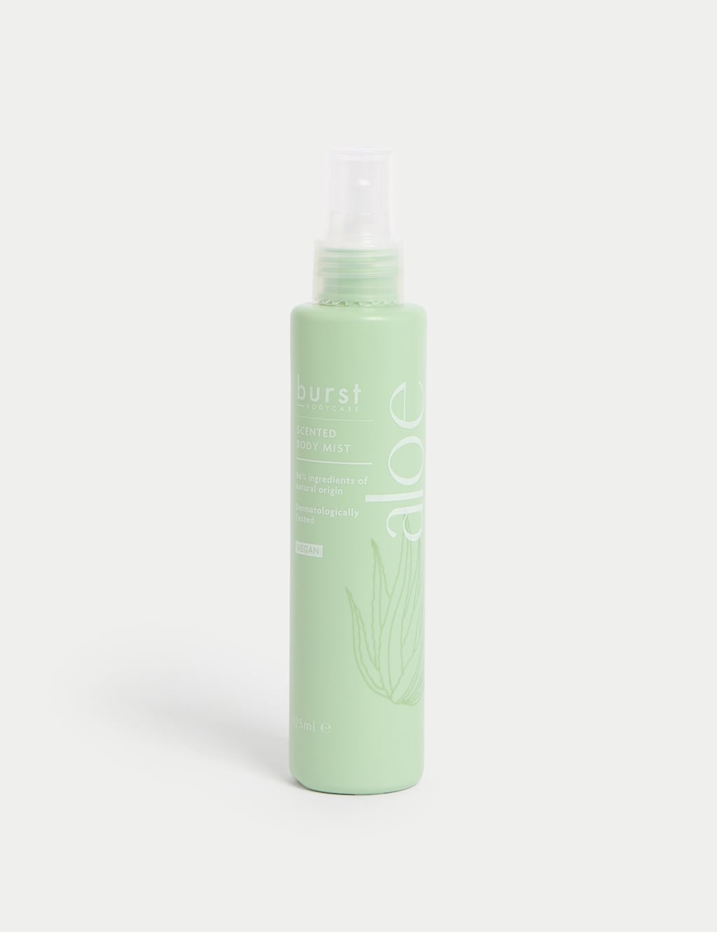 Burst Bodycare Aloe Body Mist 125ml