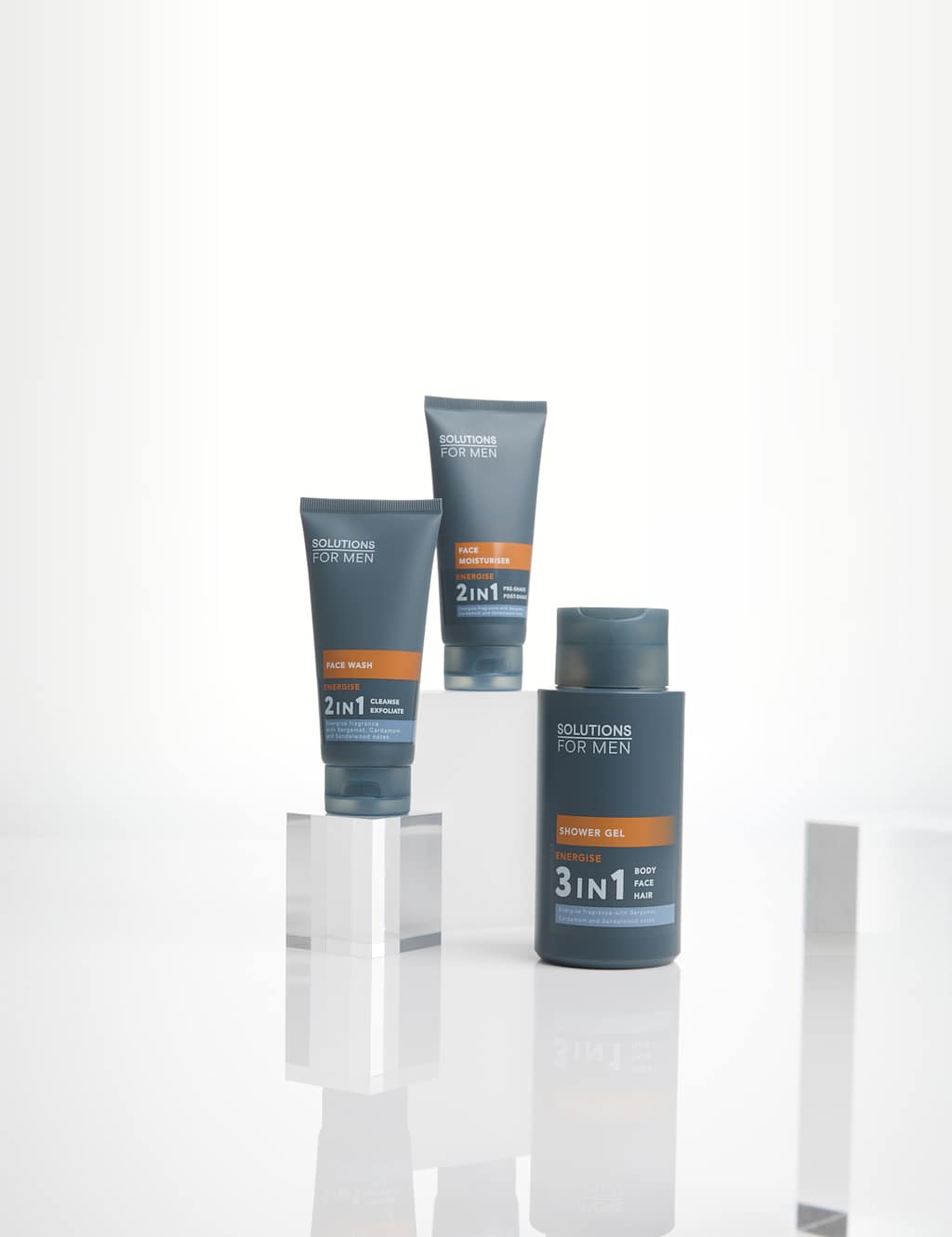 Solutions For Men Men's The ENERGISE Gift Set - Available at M&S