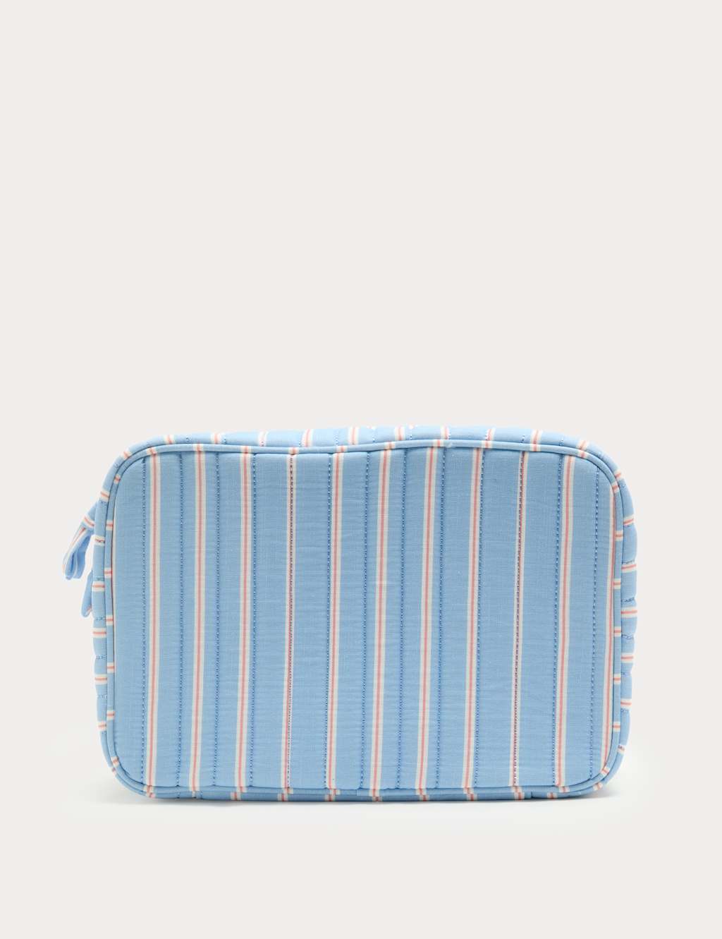 M&S Women's Quilted Stripe Hanging Bag - Blue Mix