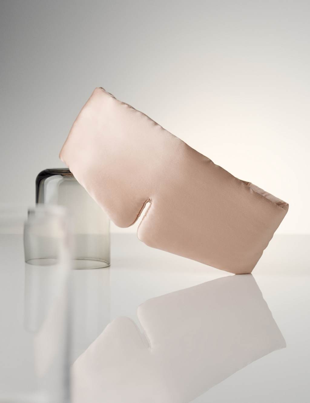 M&S Ultimate Comfort Pure Mulberry Silk Eye Mask Pink