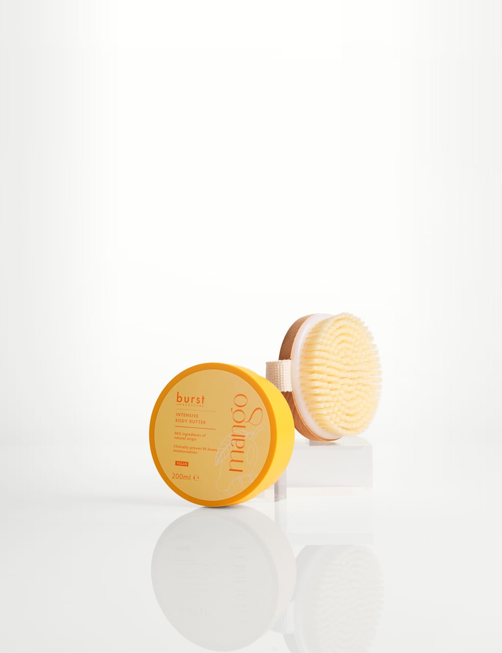 Burst Bodycare Men's Butter & Body Polish Brush - Available at M&S
