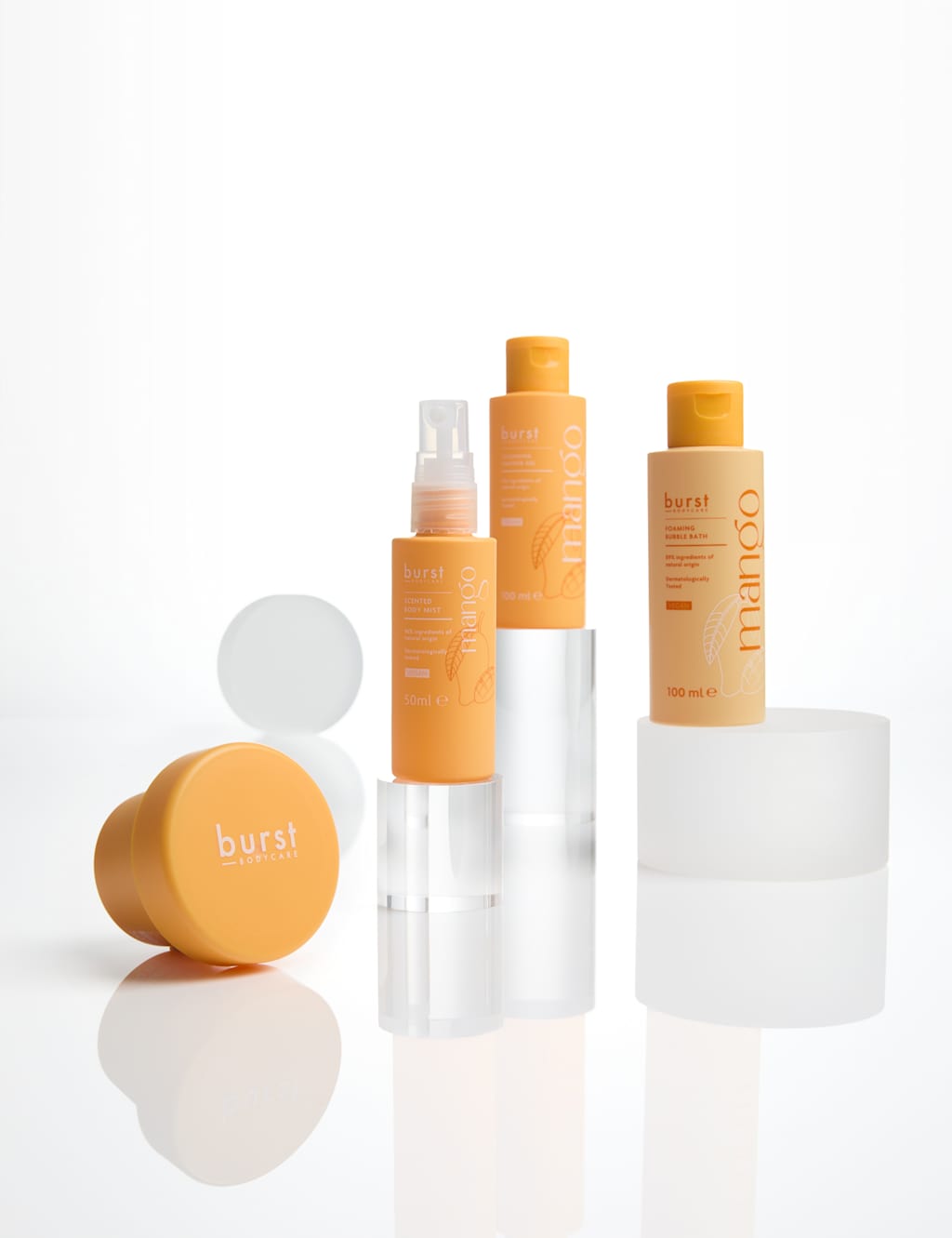Burst Bodycare Women's Mango Quad Set - Available at M&S