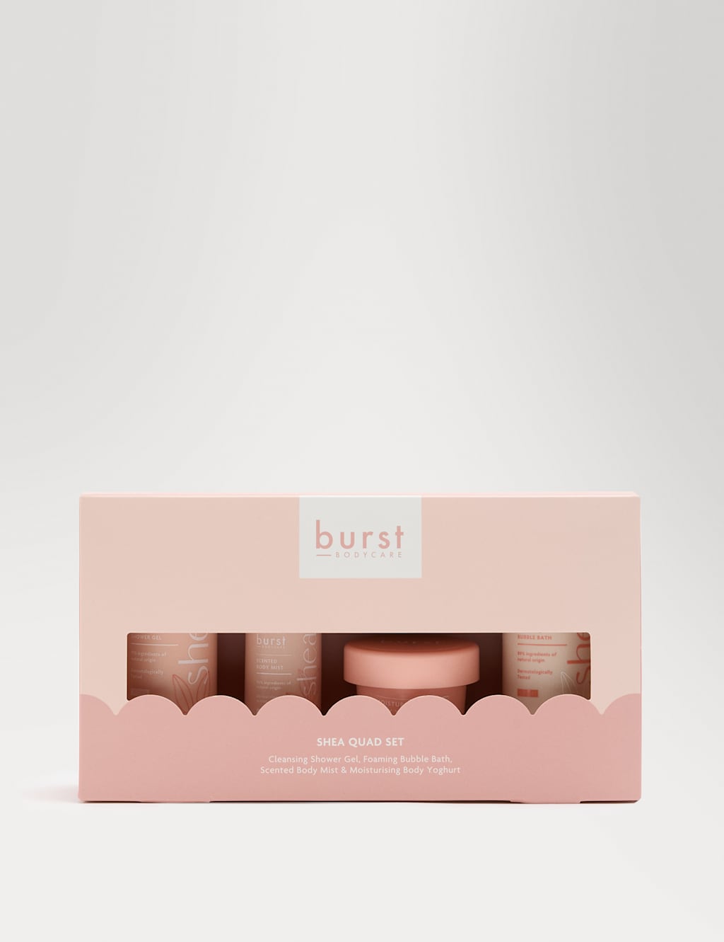 Burst Bodycare Women's Shea Quad Set - Available at M&S