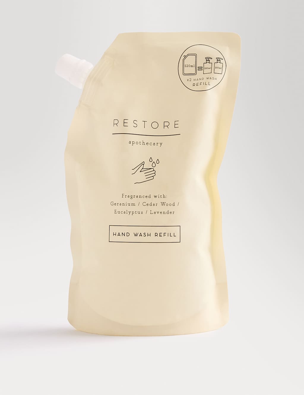 Apothecary Women's Restore Hand Wash Refill