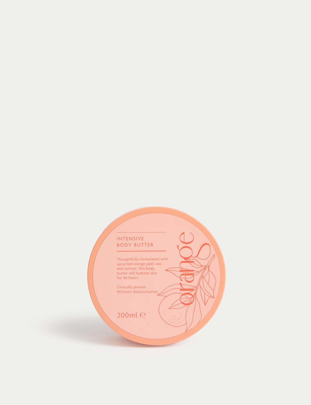 Burst Bodycare Orange Body Butter 200ml