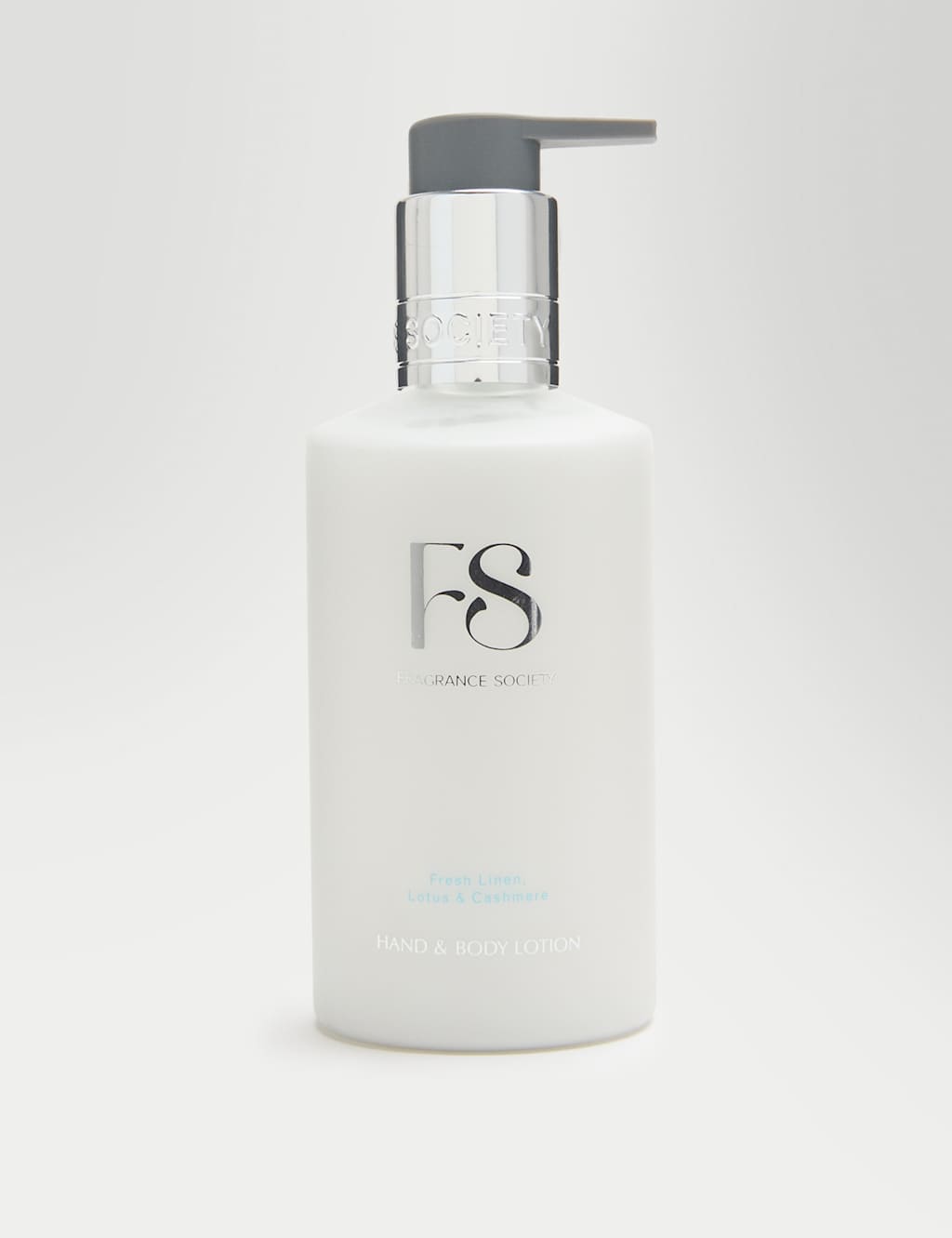 Fragrance Society Fresh Linen Lotus & Cashmere Hand & Body Lotion 265ml