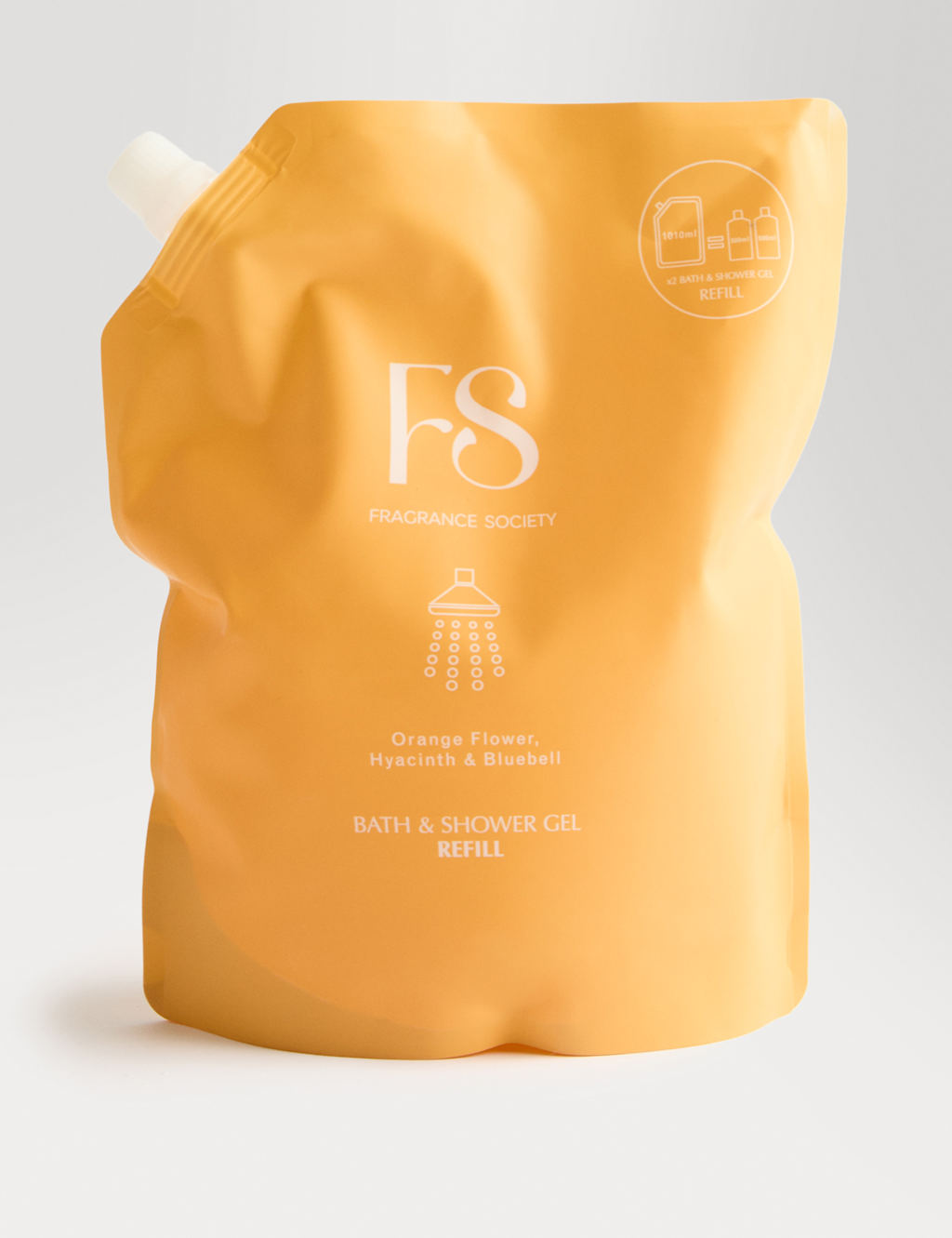Fragrance Society Orange Bath & Shower Refill
