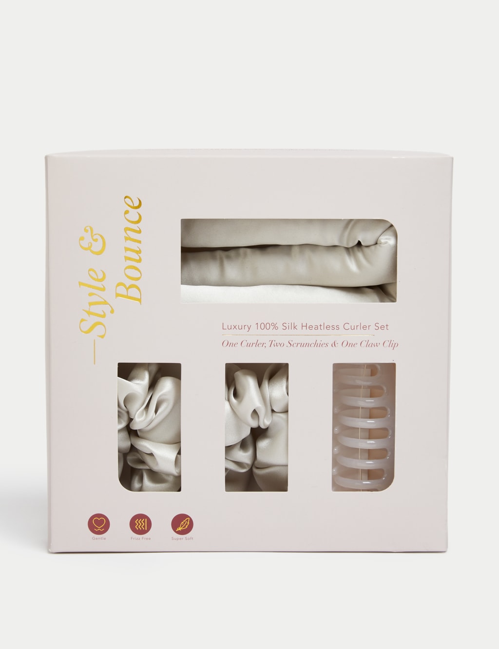 Pure Mulberry Silk Heatless Curler