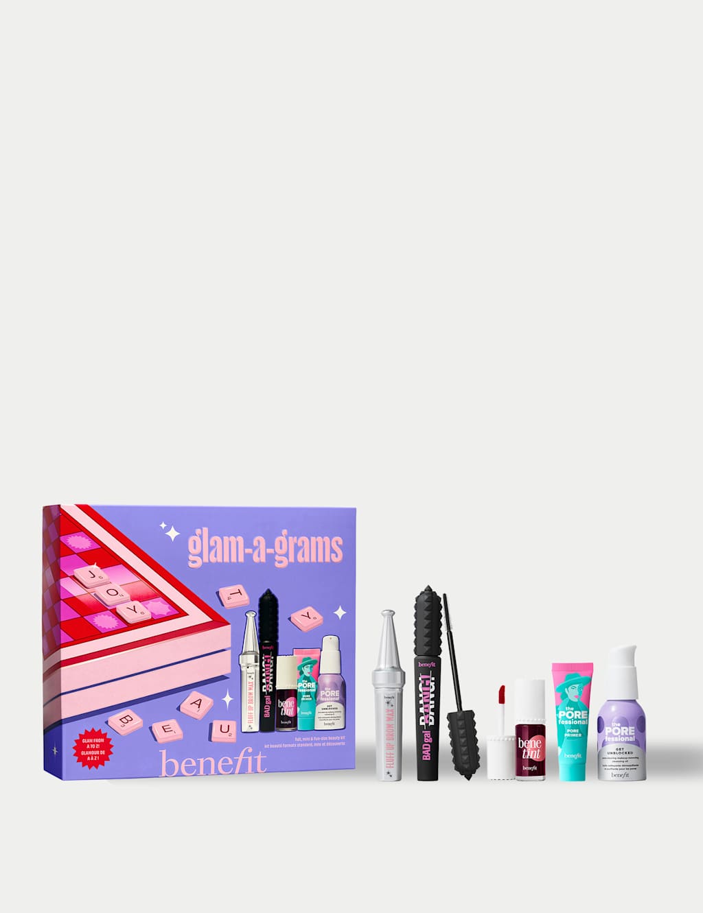 BENEFIT Glam A Grams 5-piece Full Face Beauty Gift Set Worth 111.77