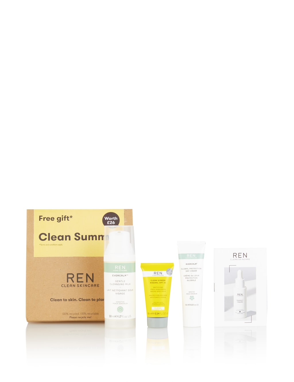 Ren Holiday Clean Routine Set