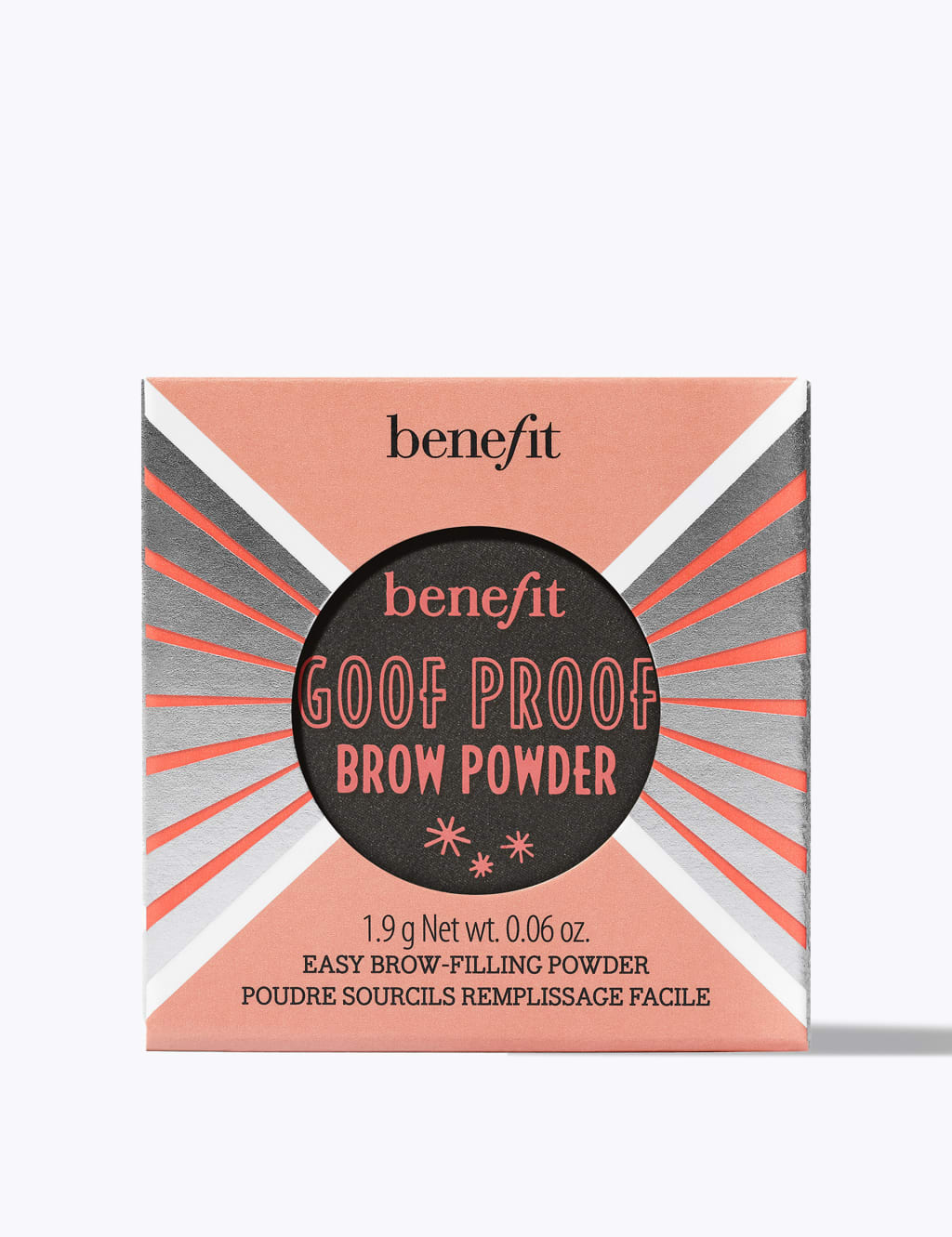 Benefit Goof Proof Brow Powder 1.9g - Cocoa, Light Sand,Natural,Cocoa,Dark Beige,Light Beige,Hazelnut,Light Cream,Medium Beige