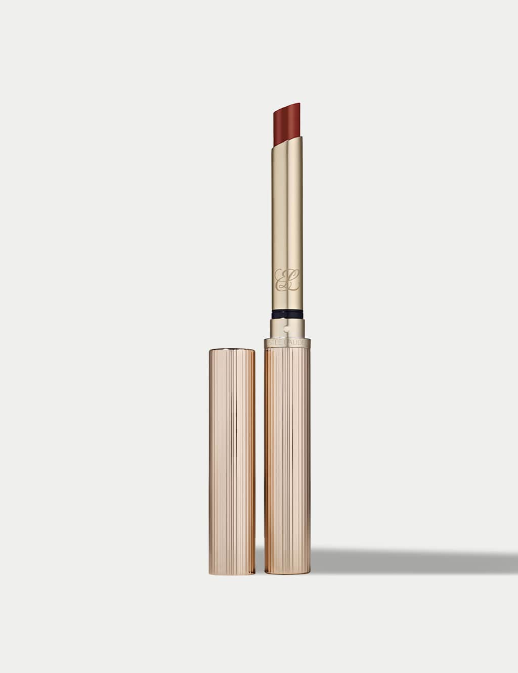 Este Lauder Pure Color Explicit Slick Shine Lipstick Deep Red