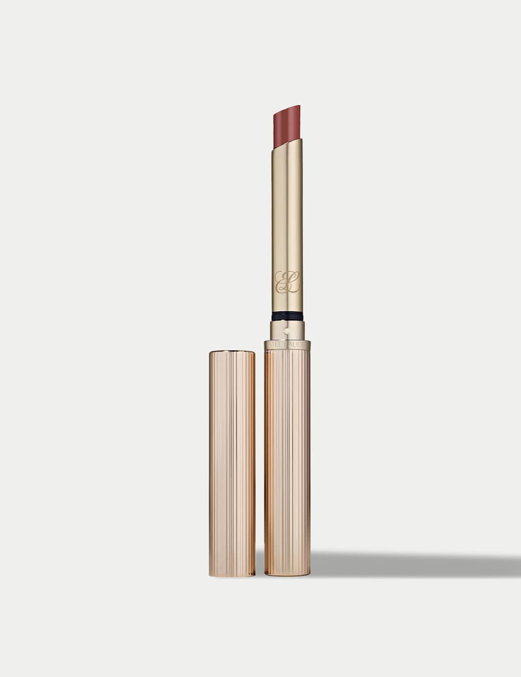 Este Lauder Pure Color Explicit Slick Shine Lipstick Dark Red