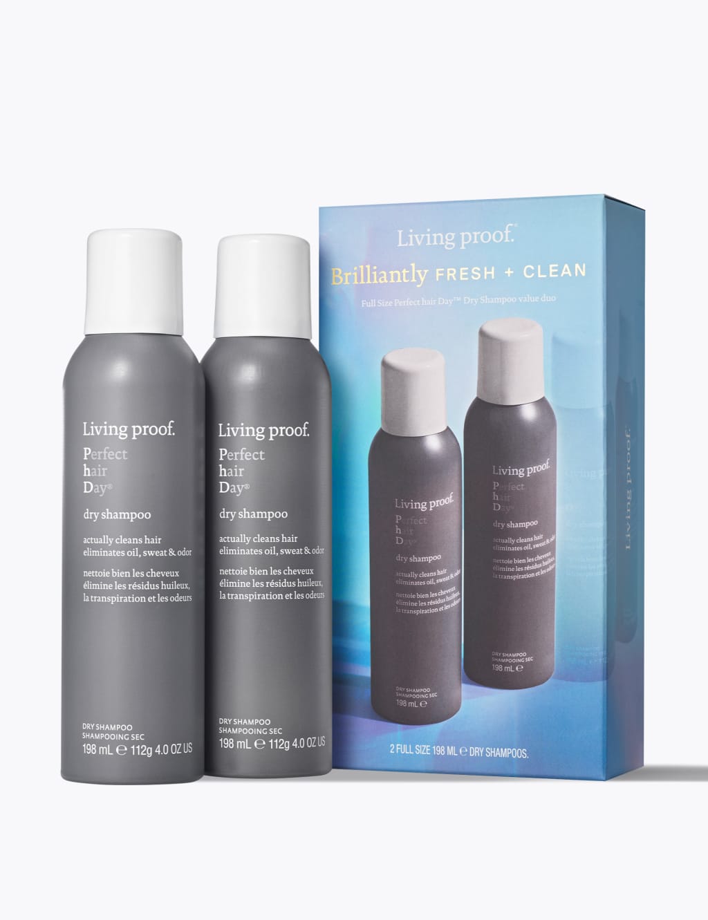 Living proof. Brilliantly Fresh & Clean