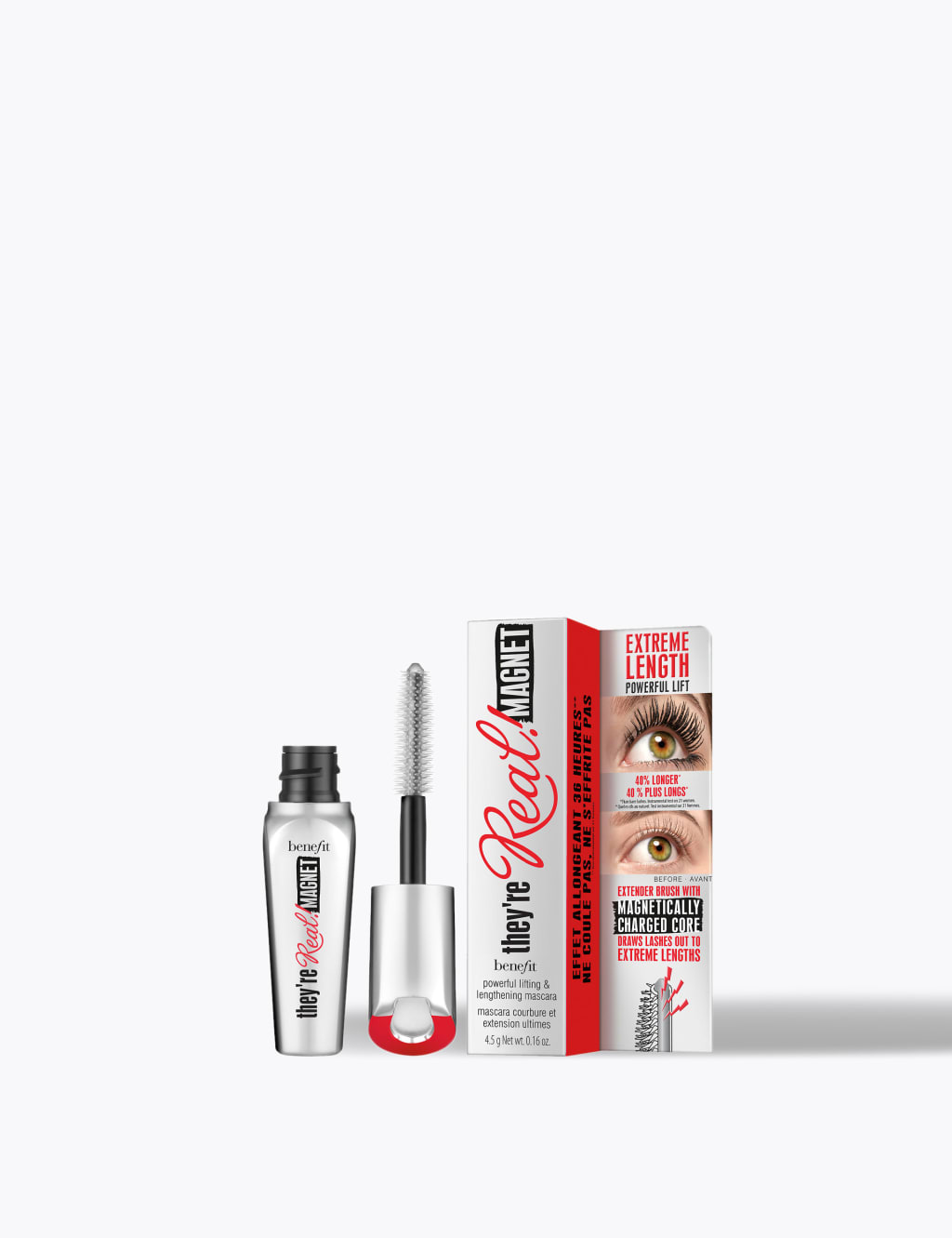 They're Real! Magnet Extreme Lengthening Mascara Mini 4.5g