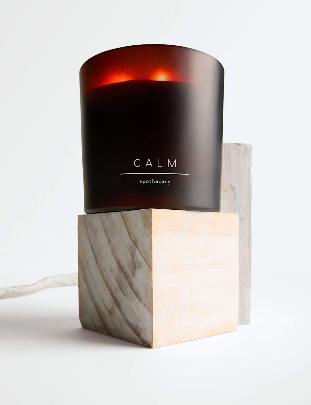 Apothecary Calm 3 Wick Candle - Amber