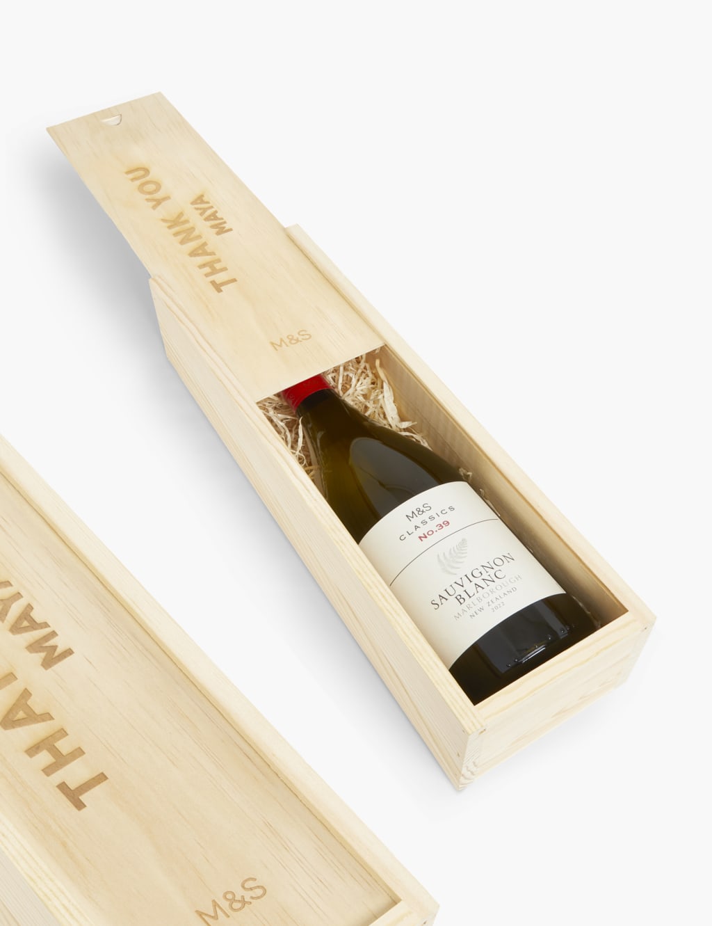 Personalised New Zealand Sauvignon Blanc Gift Natural