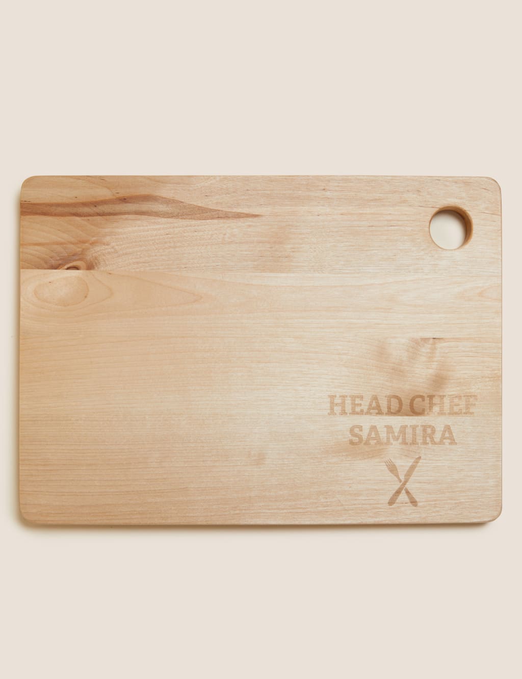 M&S Personalised Chopping Board Wedgewood