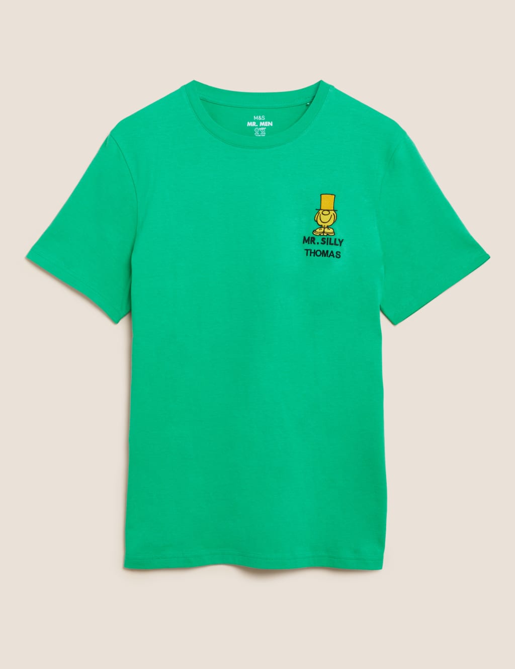 Personalised Pure Cotton Mr Silly™ T-Shirt