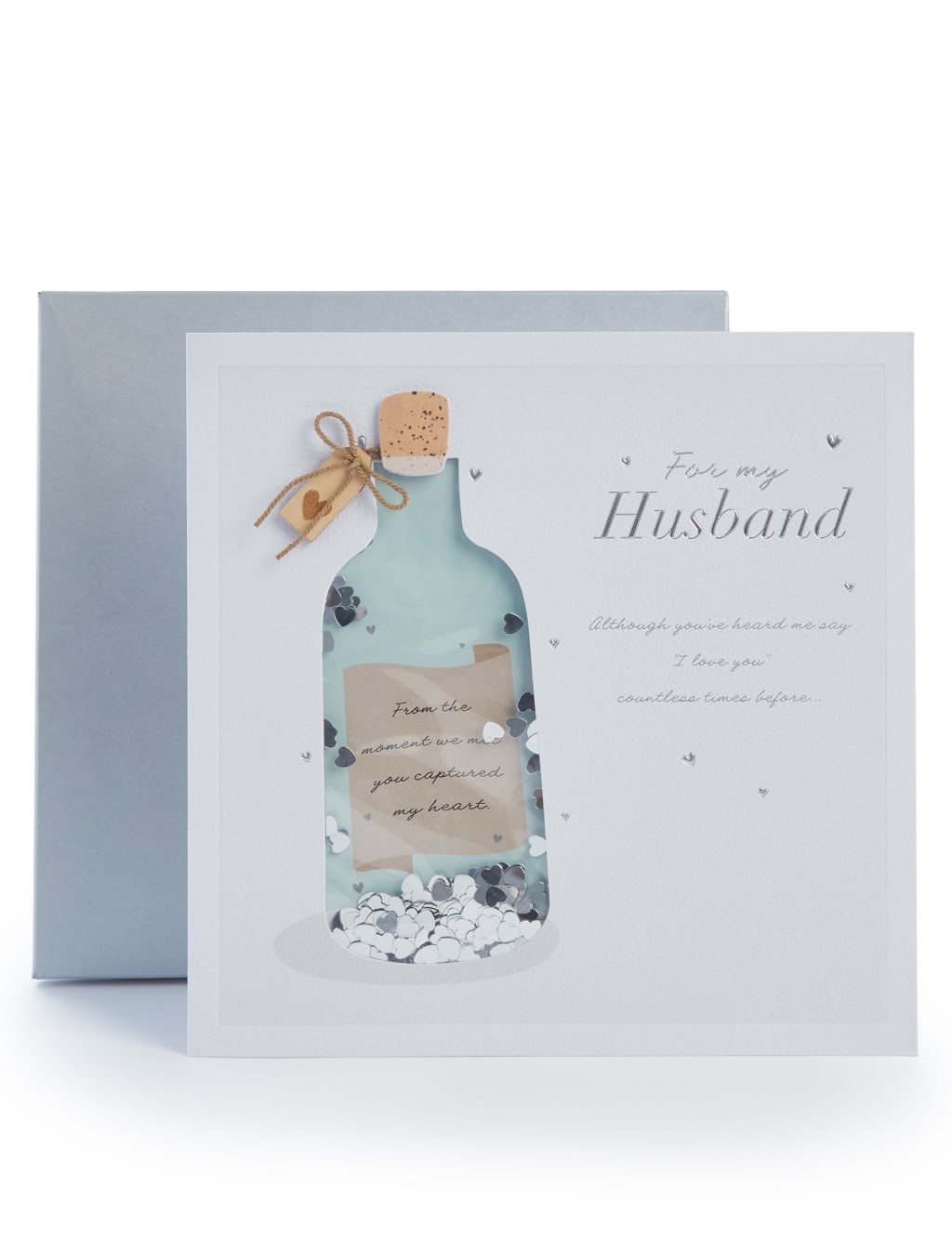 M&S Husband Boxed Birthday Card