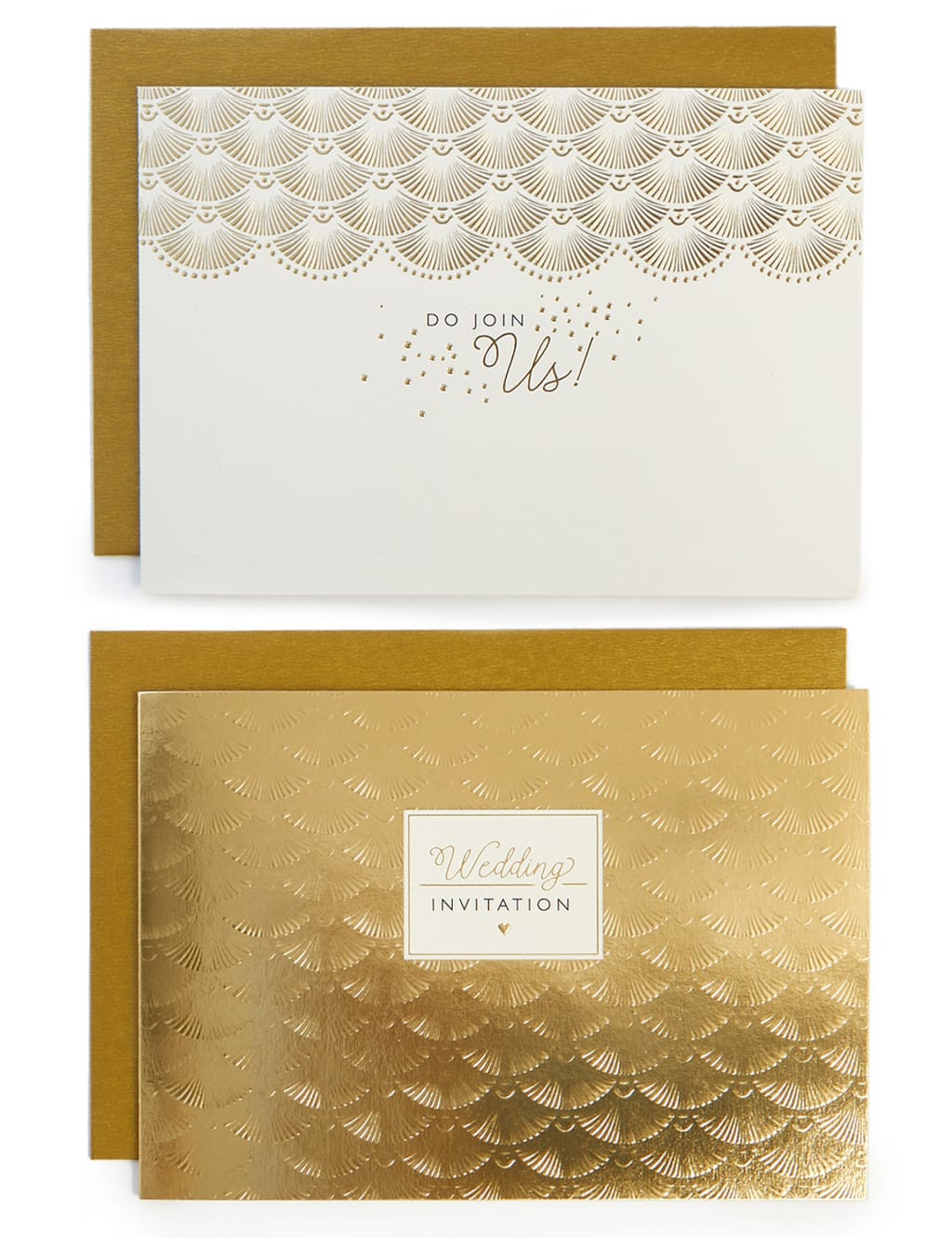 M&S Pack of 8 Wedding Invitations