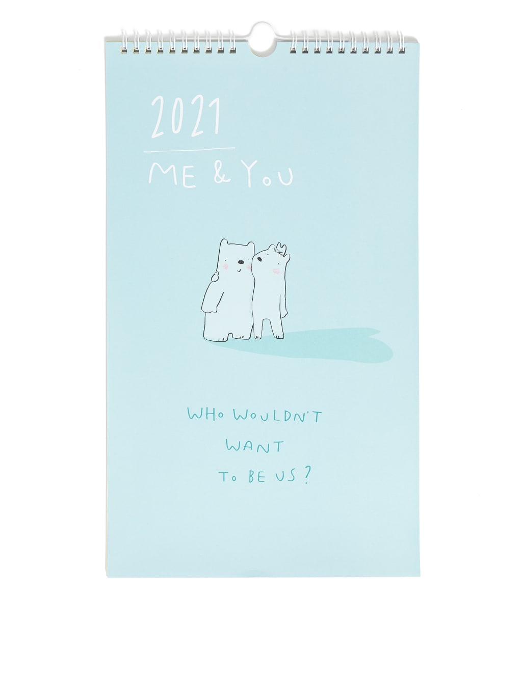 Couple's 2025 Illustrated Calendar - Medium