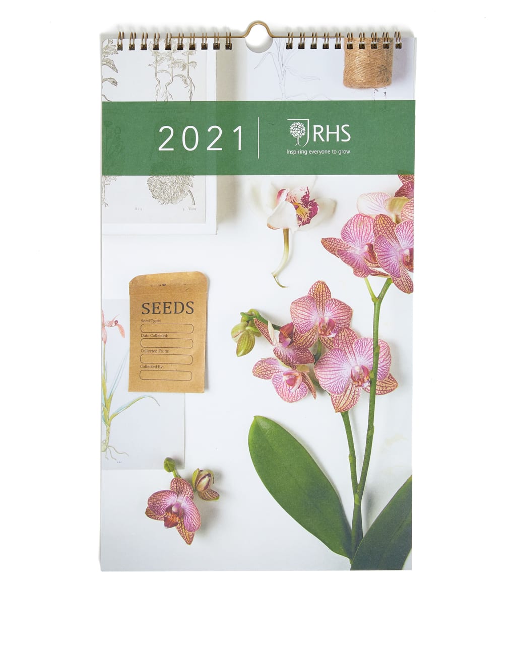 RHS 2025 Gardening Tips Calendar - Medium