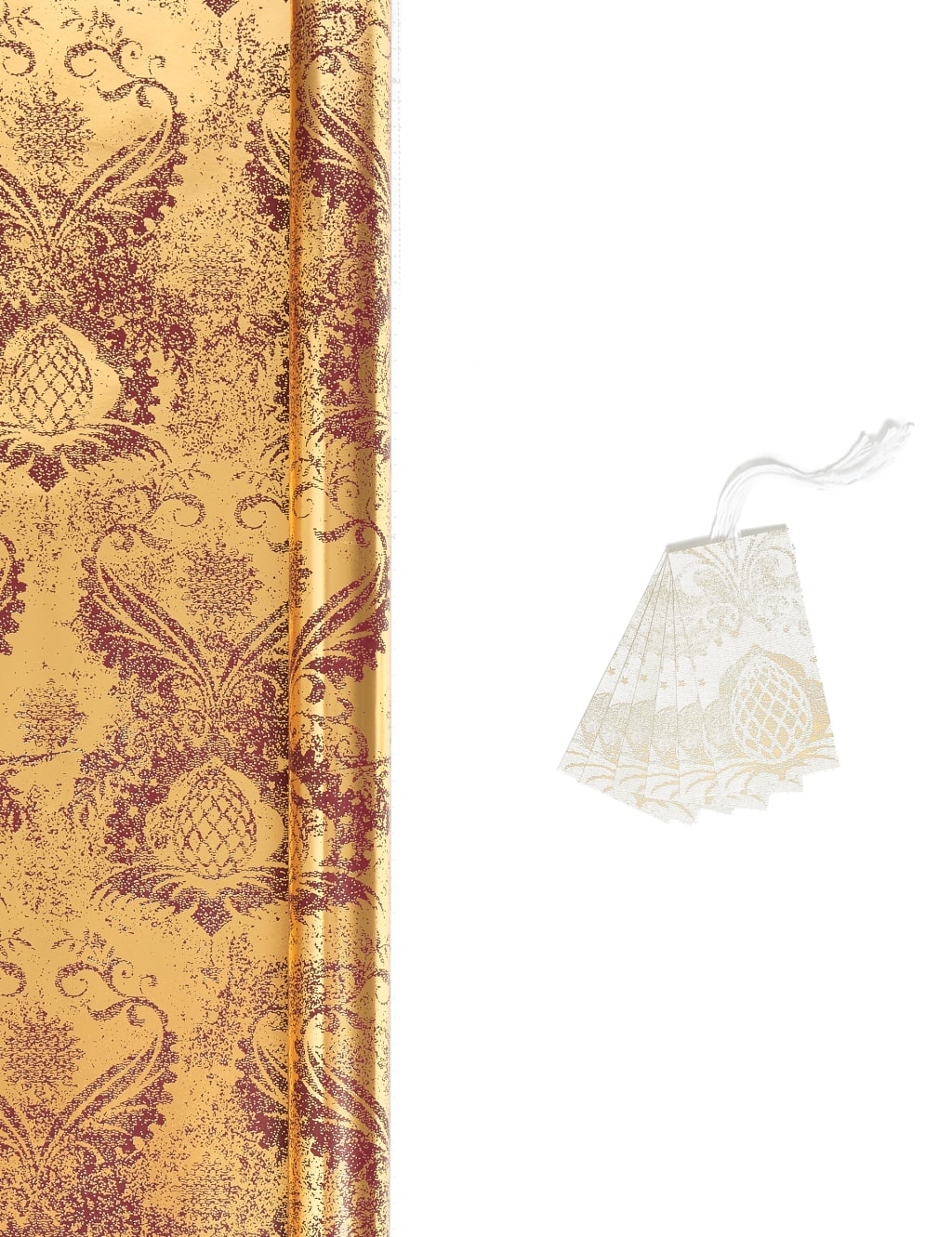 Patterned Wrap & Tag Pack - 3m Wrap 6 Tags