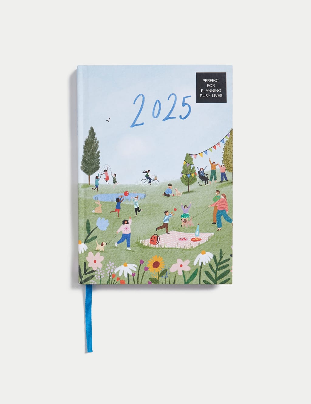 2025 Large A5 Family Planner - Illustrated