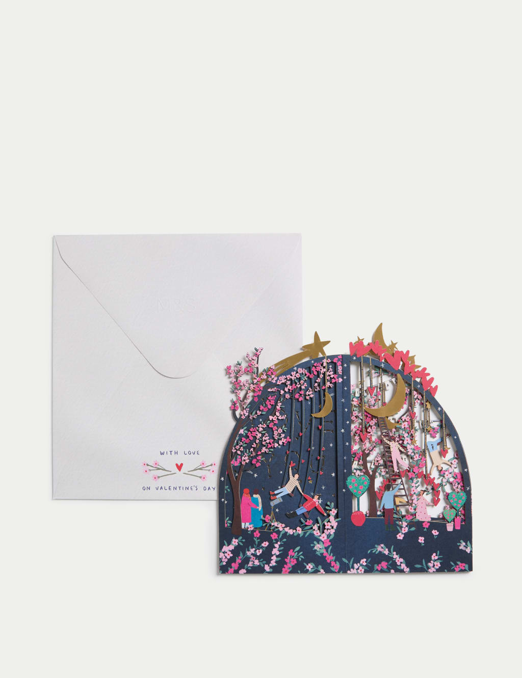 Valentine's Day Card - 3D Pop-Up Love Story Design