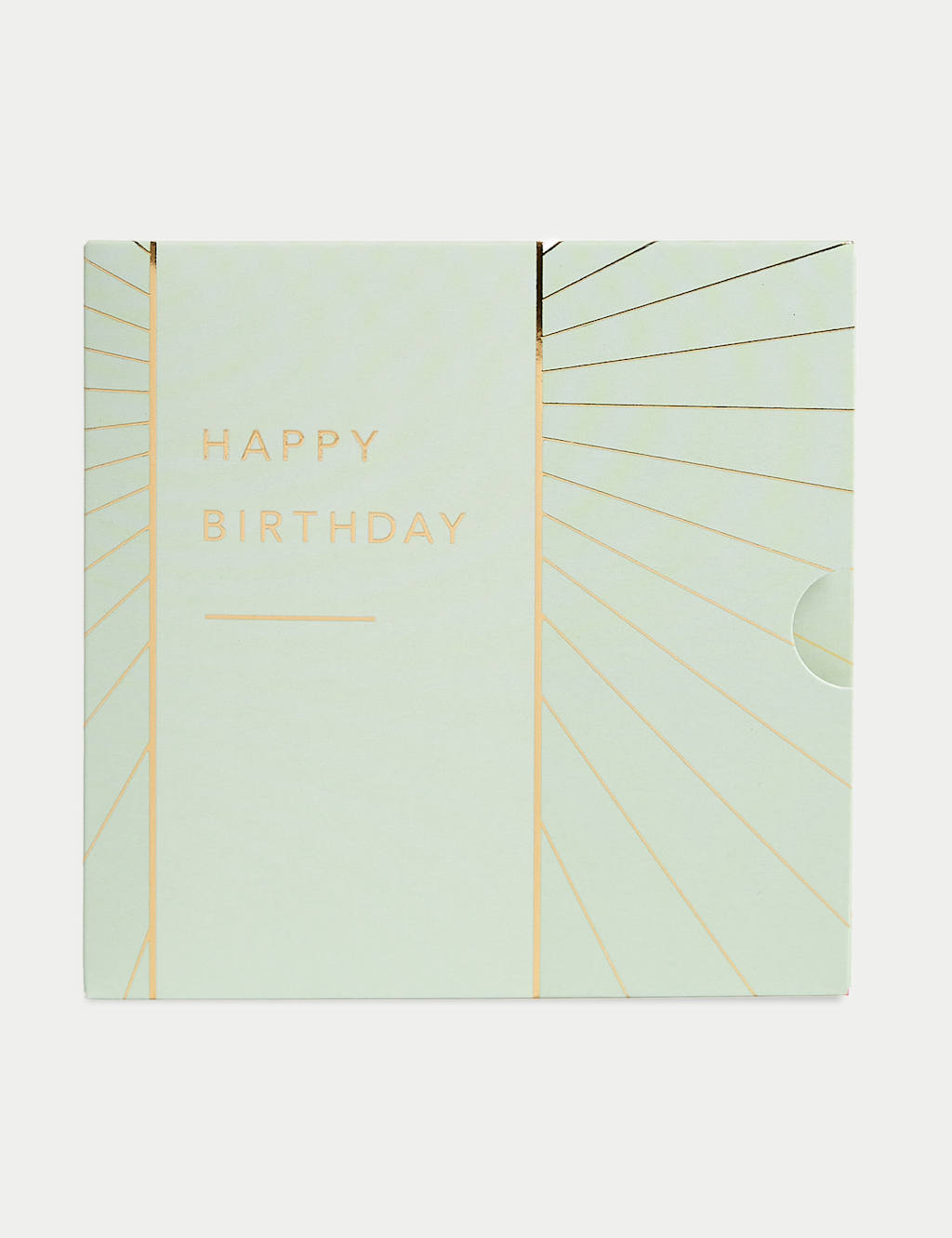 M&S Mint Happy Birthday Gift Card